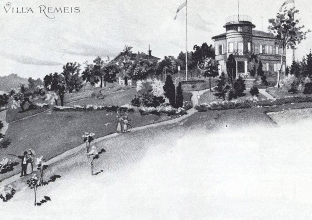 Café Villa Remeis Bamberg Schönster Ausblick über die Dächer Bambergs